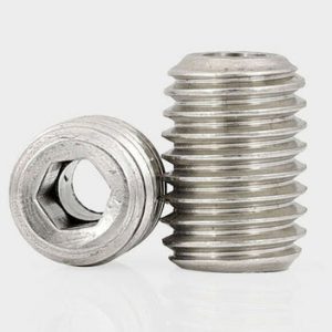 M10 x 1.5 x 12mm, Hole 5mm Socket Set / Grub Hollow Through Hole Screw