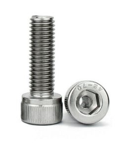 M4 x 0.7 x 6mm, Hole 2mm Socket Cap Head Hollow Through Hole Screws Bo