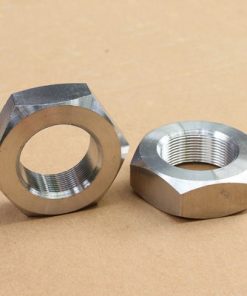 M60 x 1.5 Thin Hex Jam Right hand Thread Nut 1 Pcs Stainless Steel