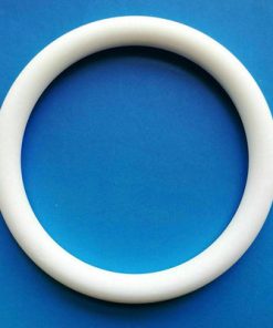 ID 9mm OD 12mm Thickness 1.5mm 5 Pcs White PTFE O-Ring