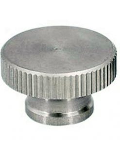 M8 x 1.25mm Knurled Thumb Nut Threaded blind hole 5 Pcs