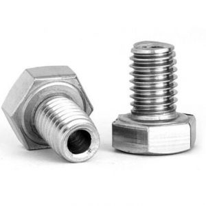 M4 x 0.7 x 8mm, Hole 2mm Hex Head Hollow Through Hole Screws Bolt 10 P