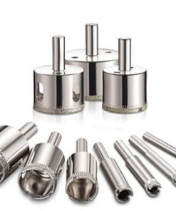10, 12, 14, 16, 18, 20mm 1 of each 6Pcs Diamond Hole Saw Cutter for Gl