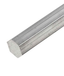 Across Flat 5.5mm Length 250mm 6061 Aluminum Solid Hex Rod Bar