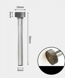 Tungsten Carbide Flat edge Rotary Burr 10 x 5mm