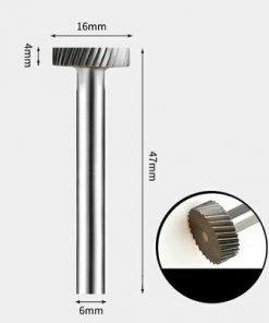 Tungsten Carbide Flat edge Rotary Burr 16 x 4mm