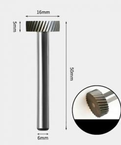 Tungsten Carbide Flat edge Rotary Burr 16 x 5mm