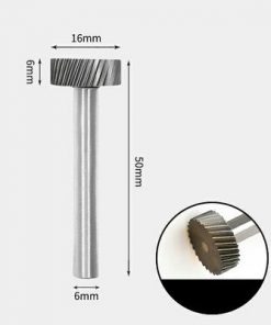 Tungsten Carbide Flat edge Rotary Burr 16 x 6mm