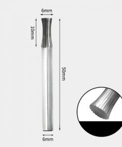 Tungsten Carbide Concave shape Rotary Burr 6 x 10mm