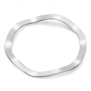 M4 x 8 x 0.3mm 50 Pcs Wave Spring Washers