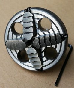 4 Jaw Independent Chuck with Reversible Jaws 8mm Watchmaker Lathe