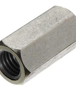 M8 x 1.25 x 80mm Right and Left hand Threaded Double Ended Hex Couplin