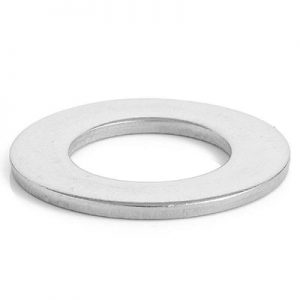 M6 x 16 x 1.5mm 50Pcs 304 Stainless Steel Bolt Flat Washers