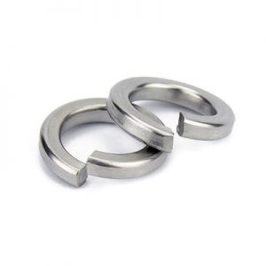 500 Pcs M2.5 Spring Coil Washers Thk. 0.65mm