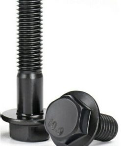 M8 x 1.25 x 110mm Flanged Hexagon Head Bolt 2Pcs