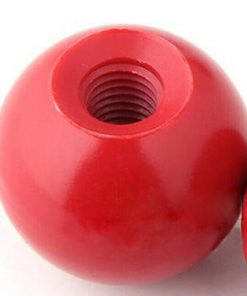 5 Pcs Red Bakelite Ball Handle Nut Knob Thread M16 x 2.0