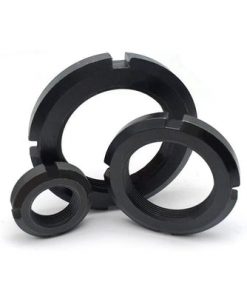 M80 x 2 Right hand thread 1Pcs Round Slotted Locknut Retaining Nut