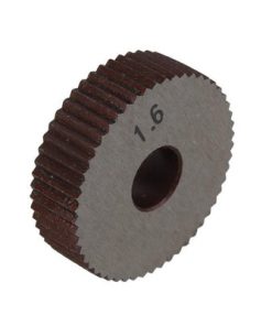 0.3mm Pitch 28mm OD Knurling Tool Single Straight Wheel