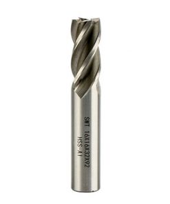 Cutting Diameter 14mm Overall Length 110mm 4 Flute HSS-AL End Mill Cut