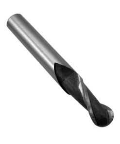 10 mm 2 Flute Ball Nose HSS End Mill