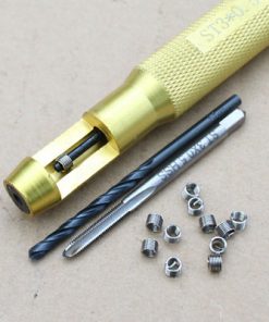 M8 x 1.25 Thread Repair Kit Insert Tap Drill bit Insertion Tool