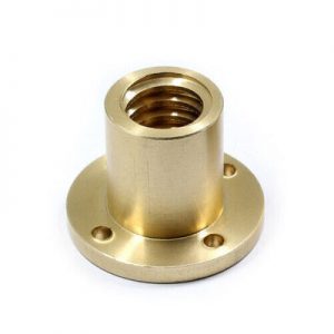 Left hand Flange Trapezoidal Lead Screw Nut Select T10 T12 T14 T16 T18