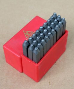 Reversed 27 Pcs Steel Letter Stamps Punch Die Set