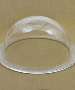Acrylic PMMA Dome Shape Dust Cover with Rim