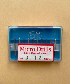 0.53mm HSS Left hand Micro Drill 10 Pcs